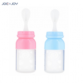 110ml squeeze standard neck silicone baby bottle