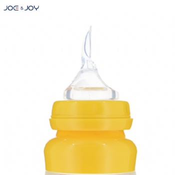 300ml wide neck silicone feeding bottle