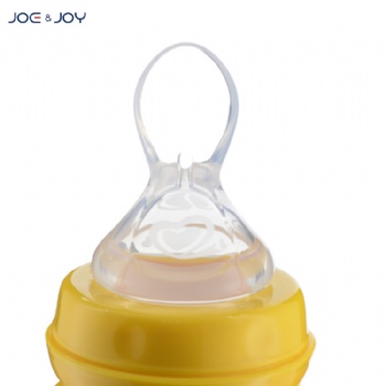 300ml wide neck silicone feeding bottle