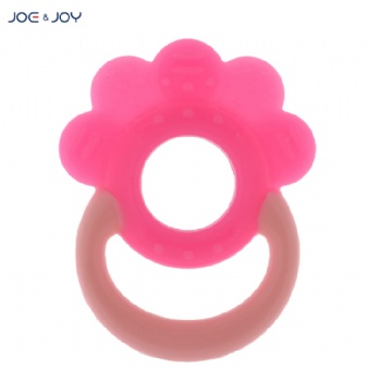 silicone teether with ring