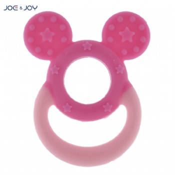 silicone teether with ring