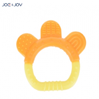 silicone teether with ring