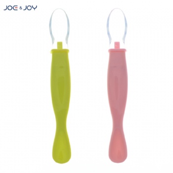 Baby silicone spoon two size