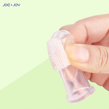Silicone baby training finger toothbrush for babies