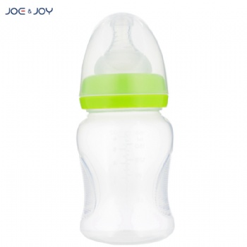 180ml wide neck plastic baby bottle