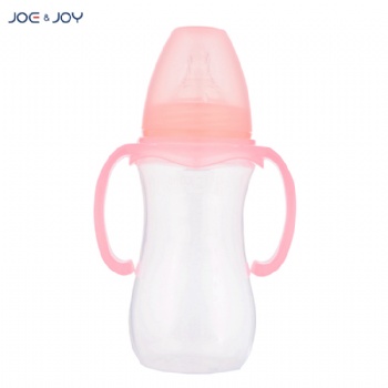 300ml wide neck plastic baby feeding bottle