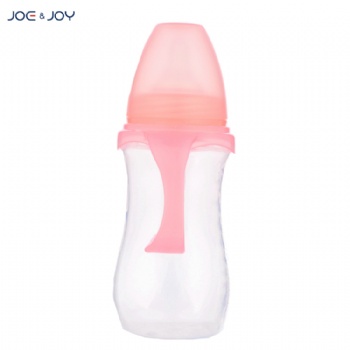 300ml wide neck plastic baby feeding bottle