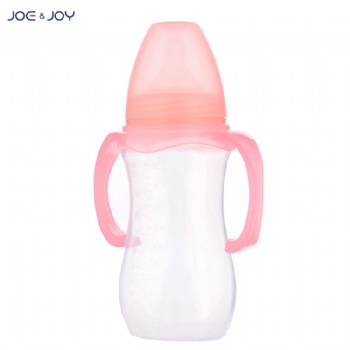 300ml wide neck plastic baby feeding bottle