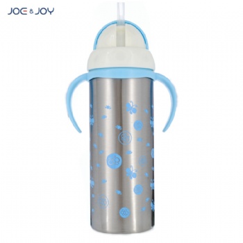 230ml stainless steel sippy cup thermos baby drinking bottle