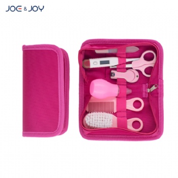7pcs baby healthcare and grooming kit /travel portable baby care grooming kit