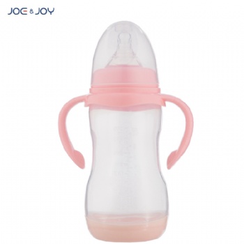 10oz/300ml Baby Feeding Bottle with Thermometer Base