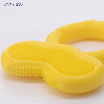 FDA NEW design silicone baby teether NUBY Teething Ring