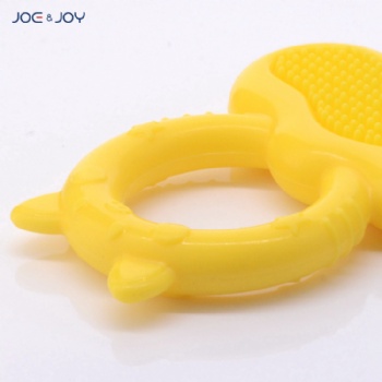 FDA NEW design silicone baby teether NUBY Teething Ring